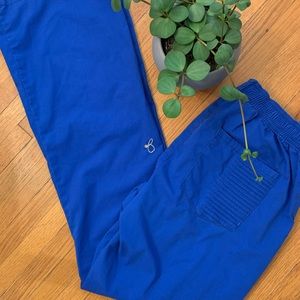 Jaanuu Pintuck Scrub Pant Royal Blue (d/c’d style)